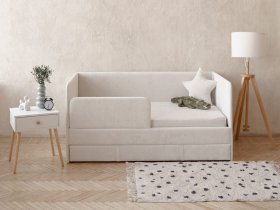 Диван-кровать Happy (айвори) в Мичуринском - michurinskij.mebel-nsk.ru | фото