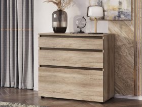 Комод КМ-01 Энигма (венге/дуб каньон) в Мичуринском - michurinskij.mebel-nsk.ru | фото