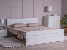 Кровать двуспальная 1,6м Сириус в Мичуринском - michurinskij.mebel-nsk.ru | фото