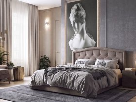 Кровать двуспальная 1,8м Верона-2 в Мичуринском - michurinskij.mebel-nsk.ru | фото