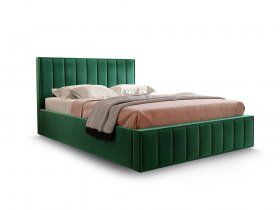 Кровать мягкая 1,6 Вена стандарт, вар.1 в Мичуринском - michurinskij.mebel-nsk.ru | фото