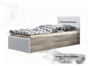 Кровать односпальная Наоми КР-12 в Мичуринском - michurinskij.mebel-nsk.ru | фото