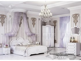 Модульная спальня «Филадельфия» в Мичуринском - michurinskij.mebel-nsk.ru | фото