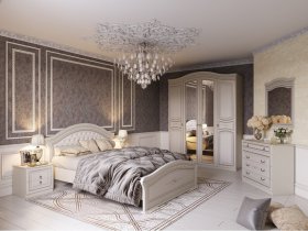 Модульная спальня Николь (Мебельград) в Мичуринском - michurinskij.mebel-nsk.ru | фото