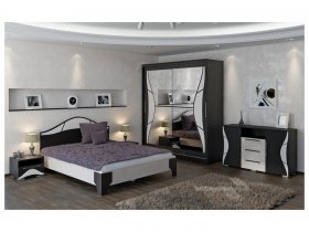 Модульная спальня Верона (Линаура) в Мичуринском - michurinskij.mebel-nsk.ru | фото