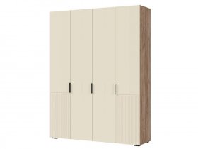 Шкаф четырехстворчатый (комби) Соната ШК-04 в Мичуринском - michurinskij.mebel-nsk.ru | фото