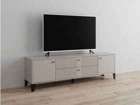 Тумба под ТВ Парус-10 (кашемир/сантьяго софт) в Мичуринском - michurinskij.mebel-nsk.ru | фото